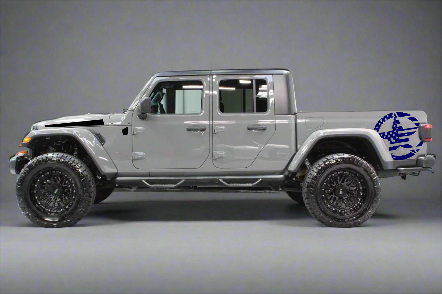 American Flag Military Star Decals for Jeep Gladiator Truck Bed