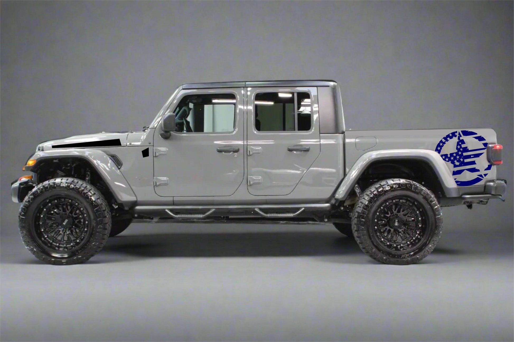 American Flag Military Star Decals for Jeep Gladiator Truck Bed