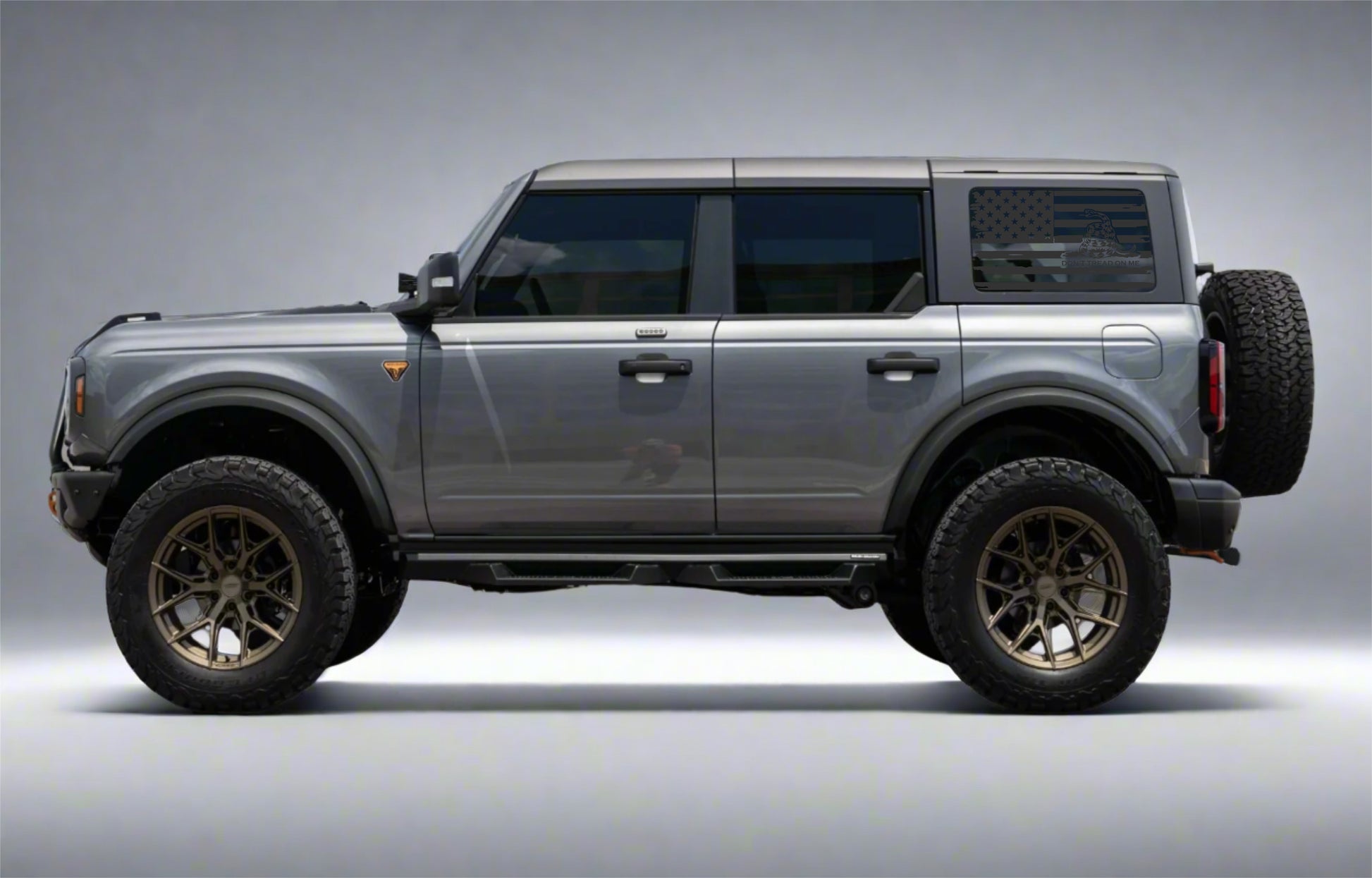 Don't Tread on Me | American Flag Decals for Ford Bronco 4-Door