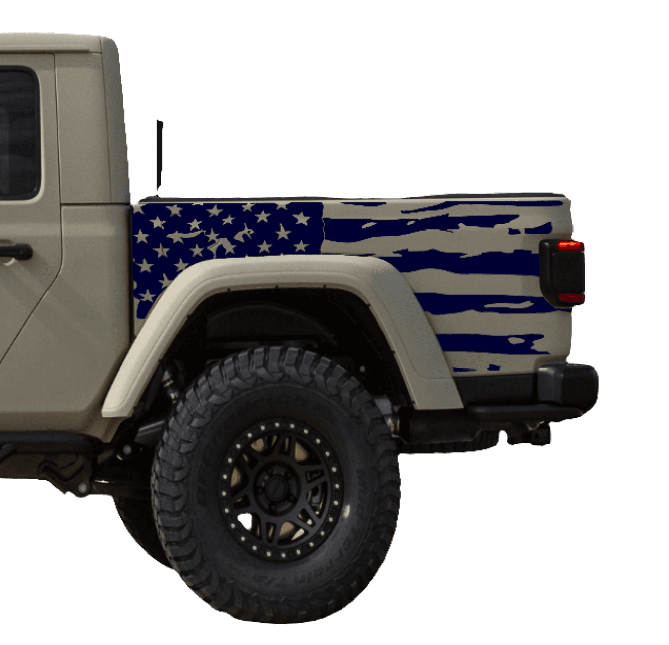 Decal for jeep gladiator