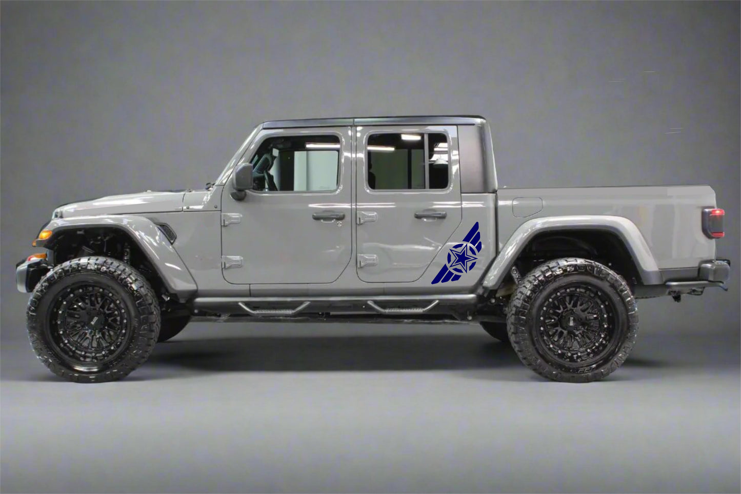 Militar Star decals for jeep gladiator