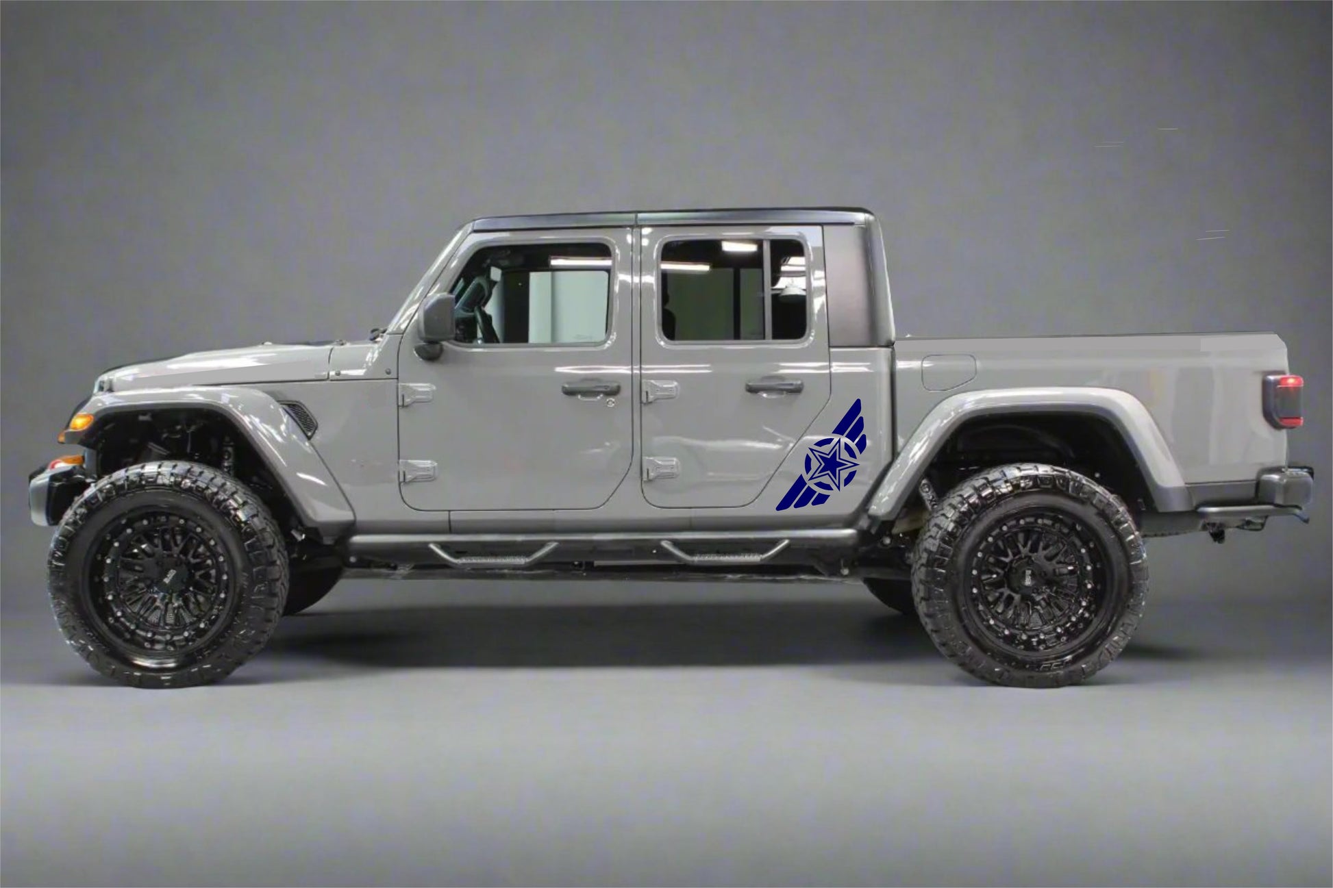 Militar Star decals for jeep gladiator