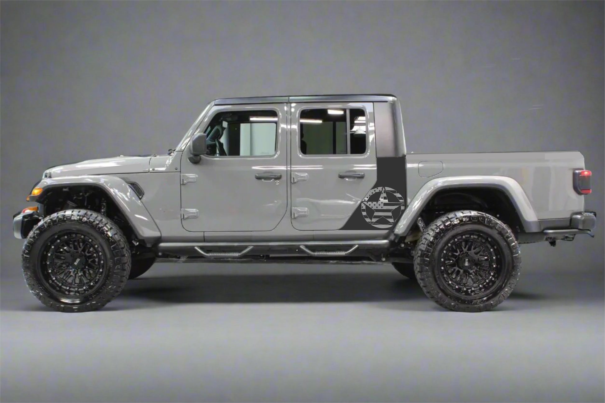 Military Star American Flag Jeep Gladiator Graphics