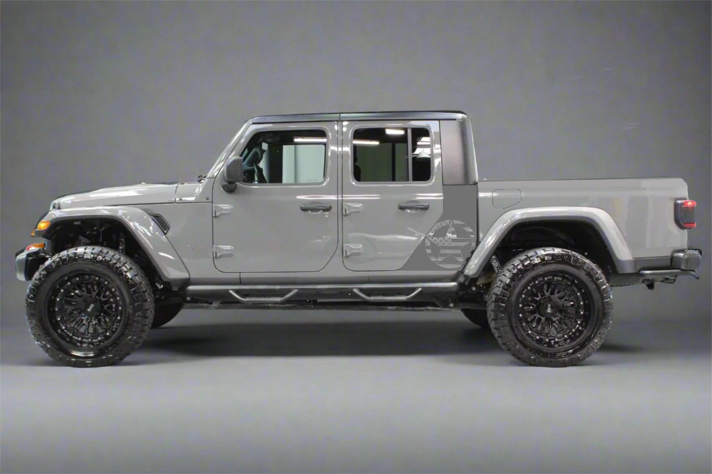Military Star American Flag Jeep Gladiator Graphics