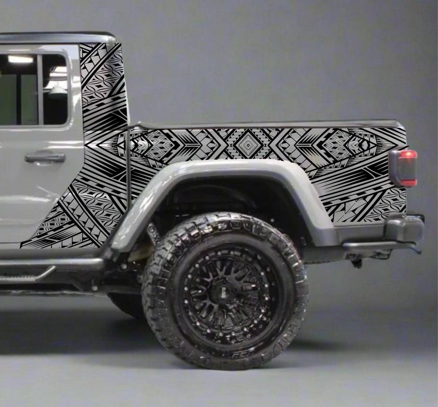 Polynesian Tribal Decals for Jeep Gladiator