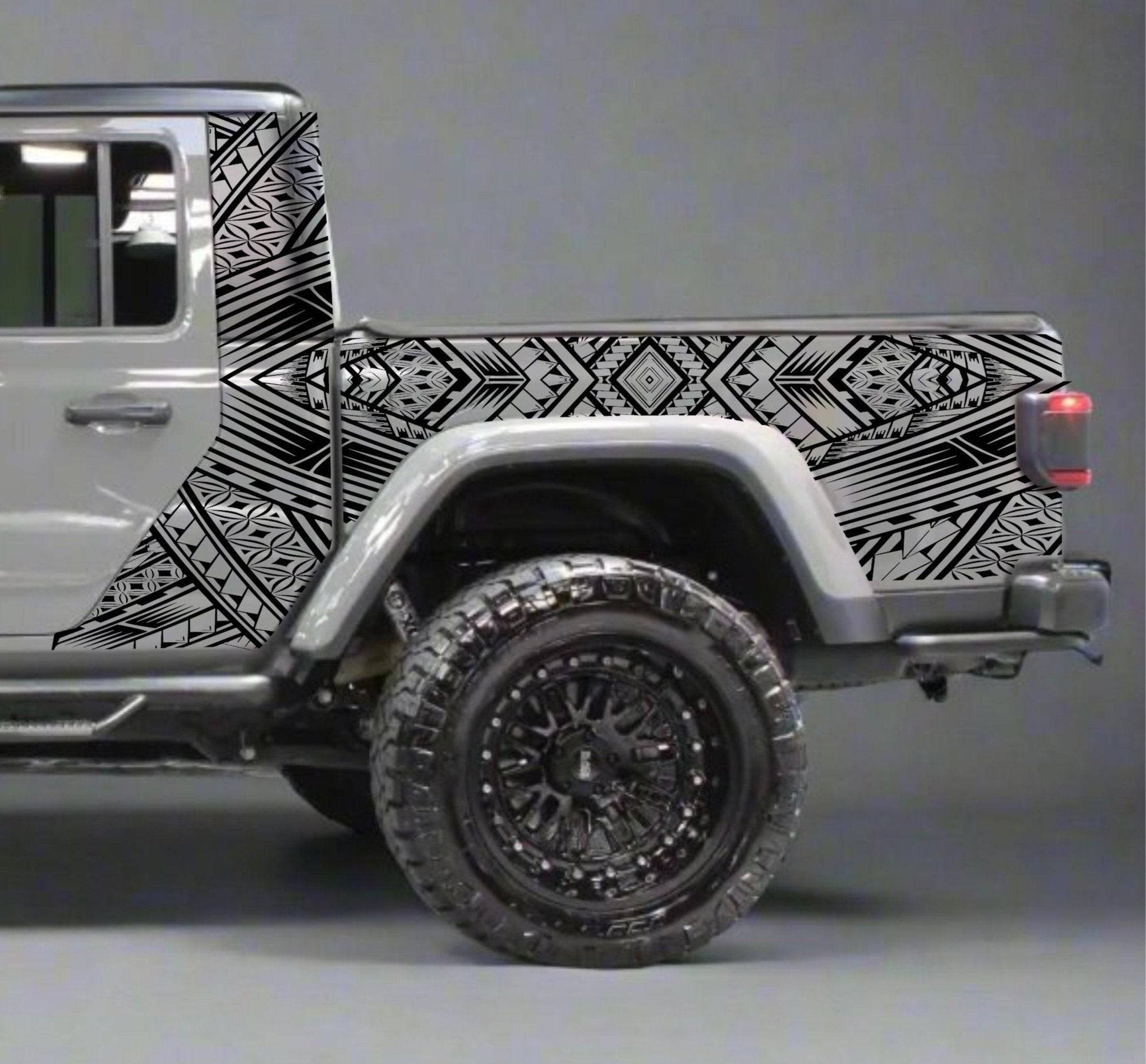 Polynesian Tribal Decals for Jeep Gladiator
