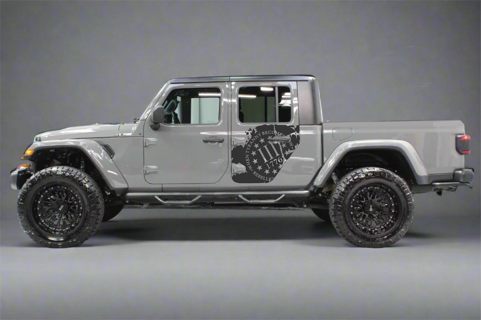 When Tyranny Becomes Law Rebellion Becomes Duty Decals for Jeep Gladiator