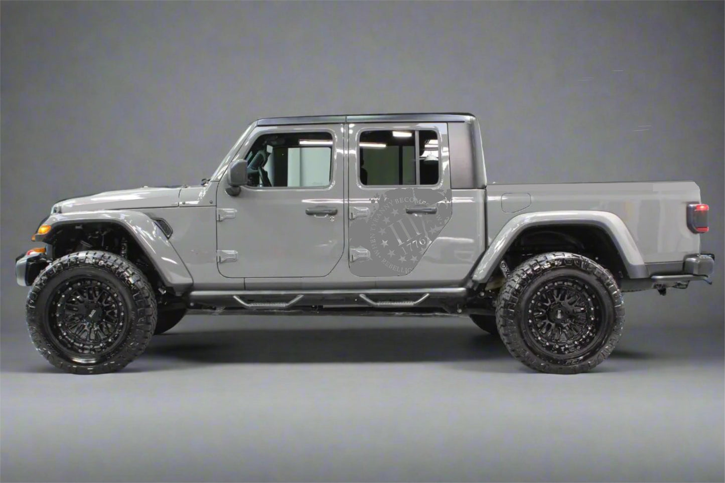 When Tyranny Becomes Law Rebellion Becomes Duty Decals for Jeep Gladiator