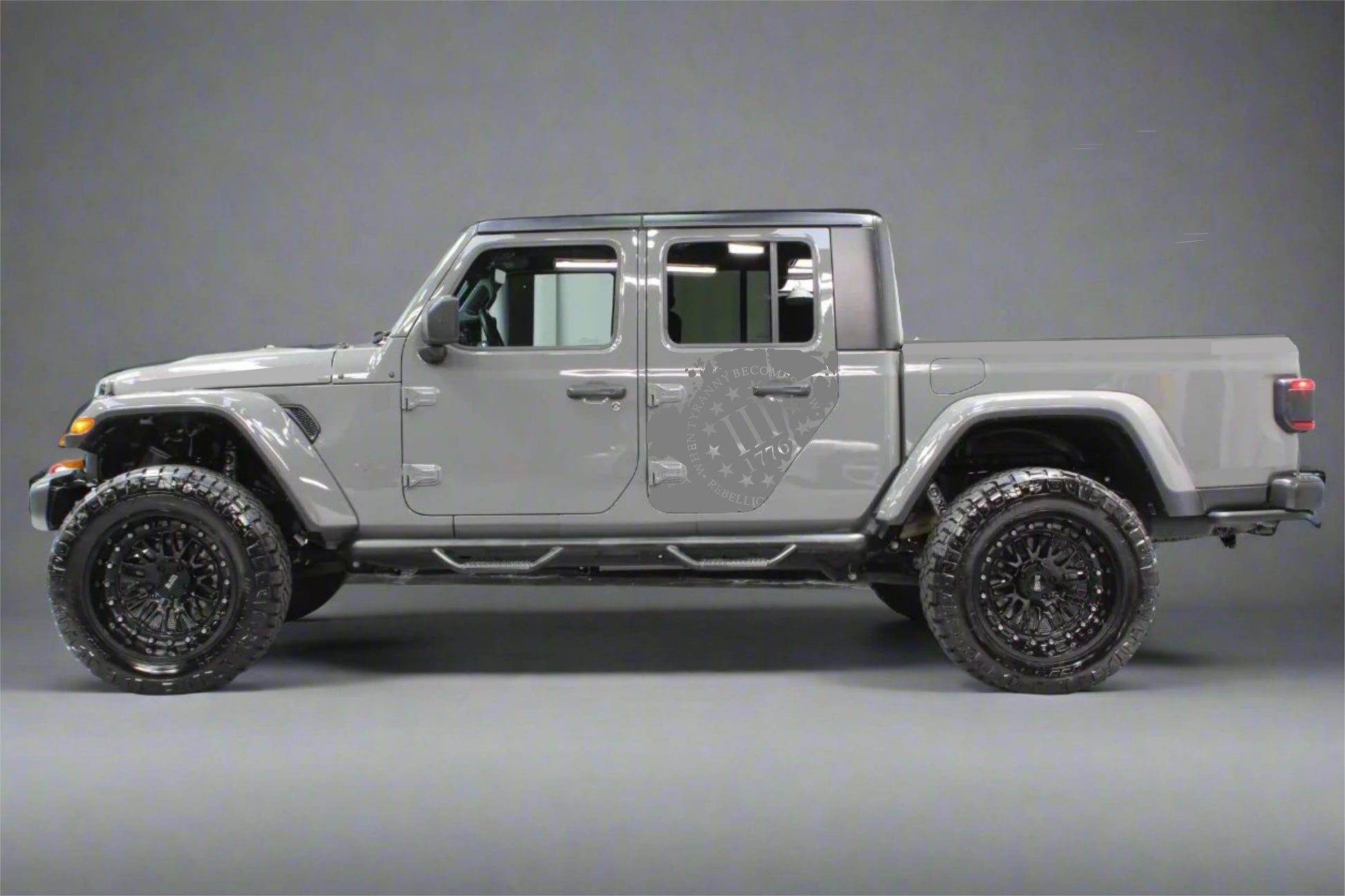 When Tyranny Becomes Law Rebellion Becomes Duty Decals for Jeep Gladiator