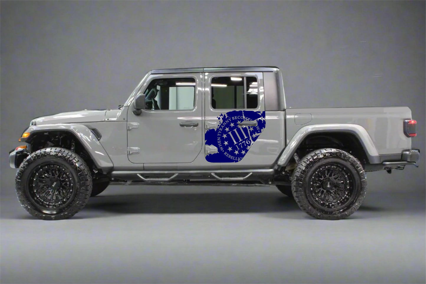 When Tyranny Becomes Law Rebellion Becomes Duty Decals for Jeep Gladiator