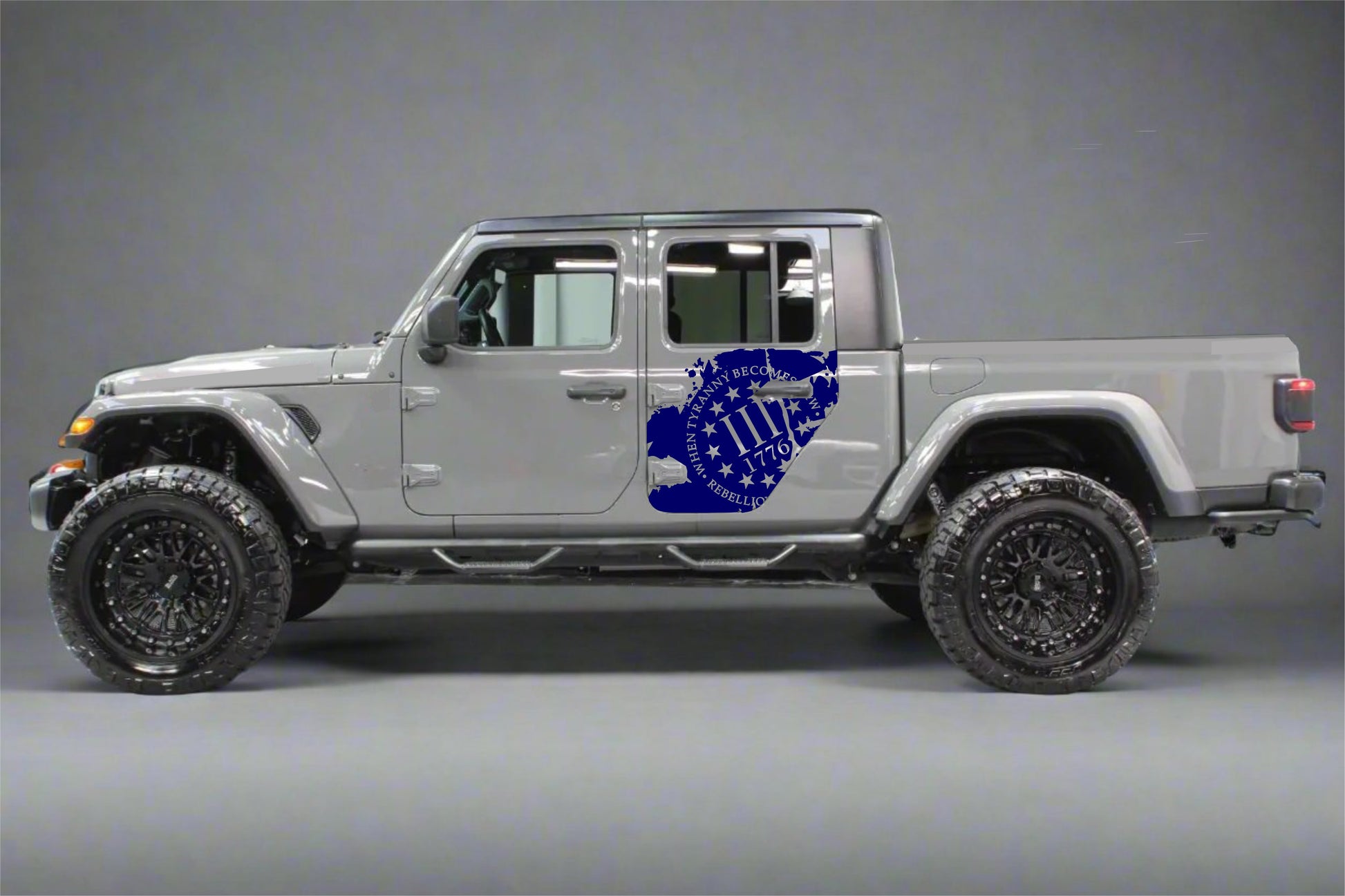When Tyranny Becomes Law Rebellion Becomes Duty Decals for Jeep Gladiator