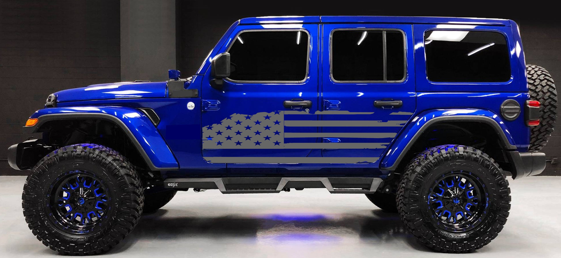 american flag jeep wrangler decal