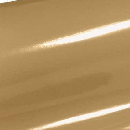 a roll of metallic foil on a white background