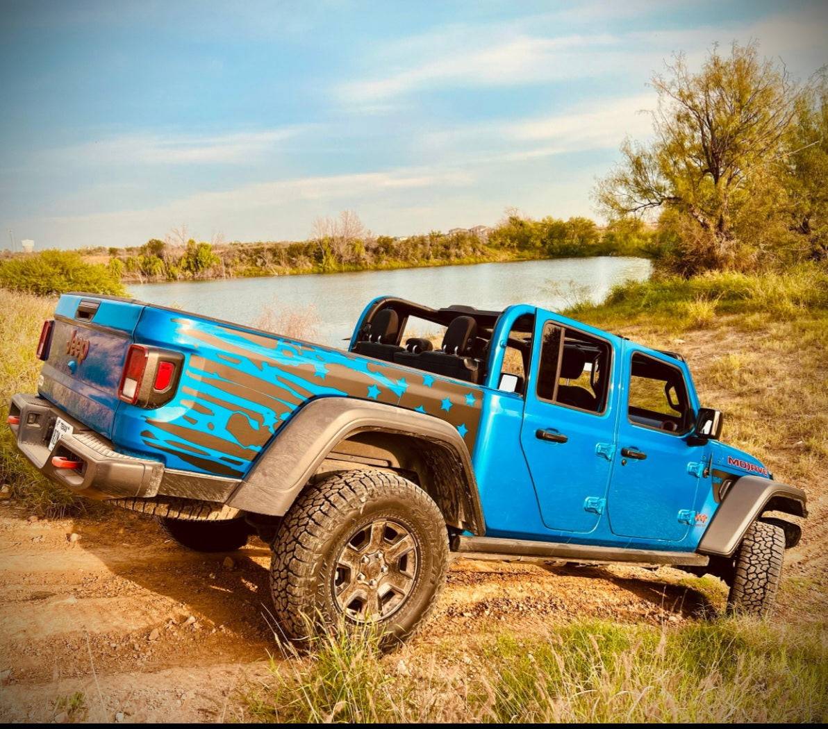 Decal for jeep gladiator