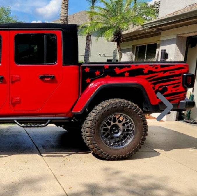 Decal for jeep gladiator