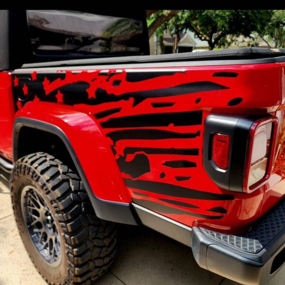 Decal for jeep gladiator