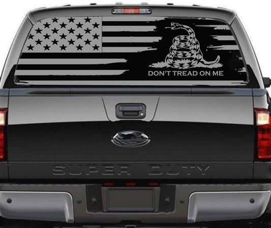 Don't Tread on me decal