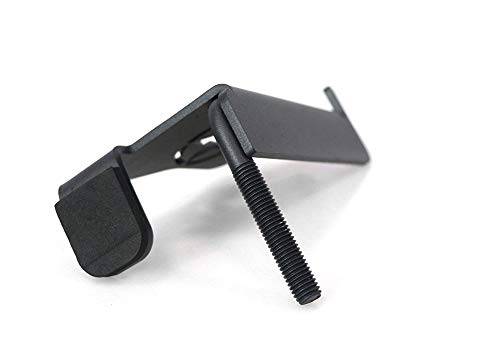 Set of Black Exterior Door Hinge Front Foot Peg Rest Pedal for Jeep Wrangler TJ 1997-2006
