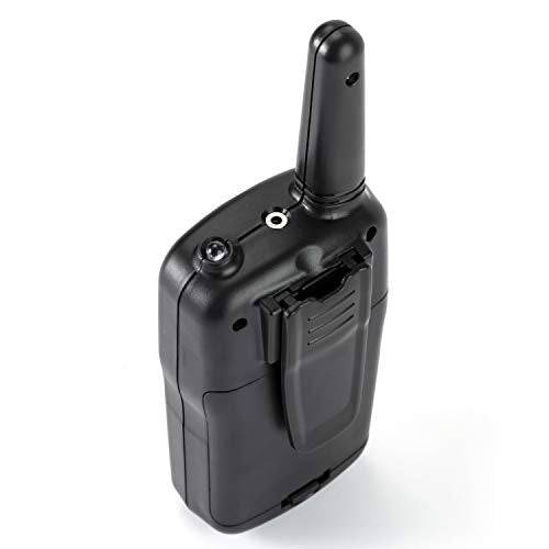 Walkie Talkies RV-7 with 22 FRS Channels, Rivins Walkie Talkies Long Range for Adults with LED Flashlight VOX Scan LCD Display, Handheld Walkie Talkie for Hiking Camping Trip (Orange 4 Pack)