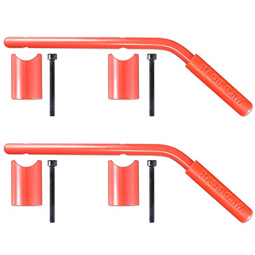 Front Grab Handle Grab Bar Compatible with Jeep Wrangler JK Rubicon Sahara Sport 2007-2017 2/4 Door Solid Steel 2 Pieces