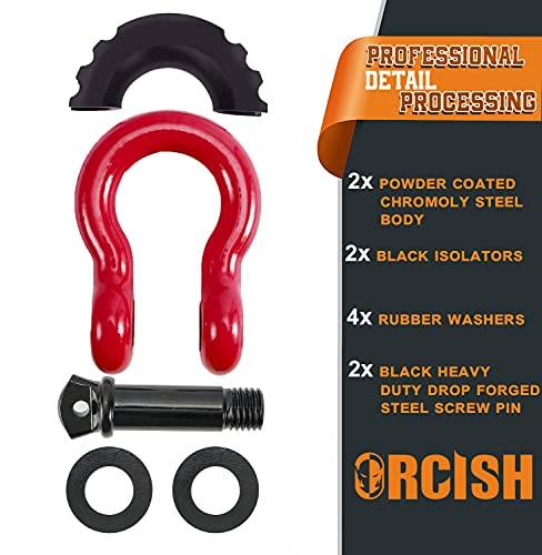 D-Shackles 3/4" D-Ring Shackles w/ 7/8'' Pin | Heavy Duty D-Ring