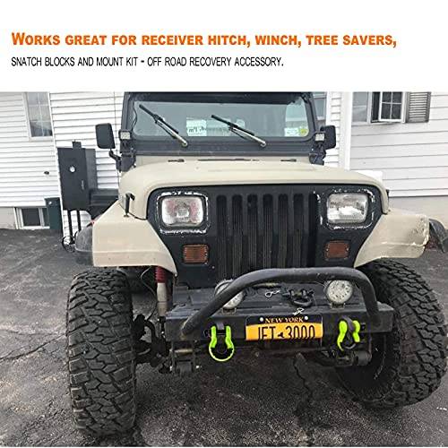 D-Shackles 3/4" D-Ring Shackles w/ 7/8'' Pin | Heavy Duty D-Ring