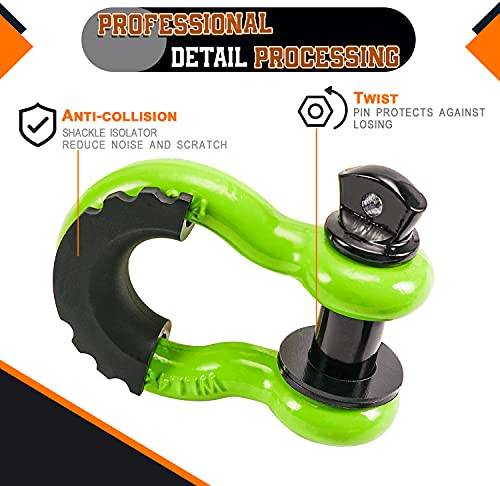 D-Shackles 3/4" D-Ring Shackles w/ 7/8'' Pin | Heavy Duty D-Ring