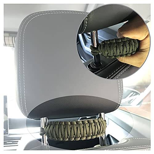 Door Strap for Jeep,Door Limiting Straps 550 Pound Strength Durable Swing Limiter for 1996-2019 Jeep Wrangler CJ YJ TJ JK JKU JL, 2PCS (olive drab)