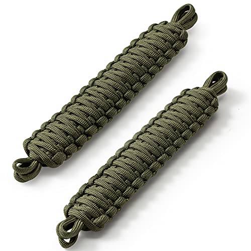 Door Strap for Jeep,Door Limiting Straps 550 Pound Strength Durable Swing Limiter for 1996-2019 Jeep Wrangler CJ YJ TJ JK JKU JL, 2PCS (olive drab)