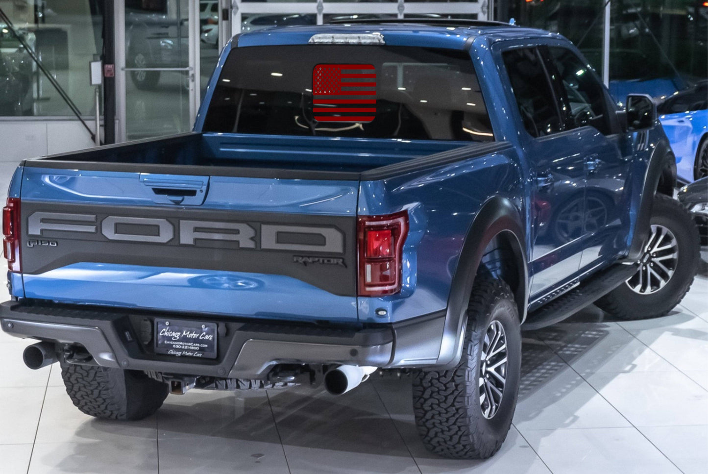 American Flag Vinyl Decal For Ford F150 F250 F350