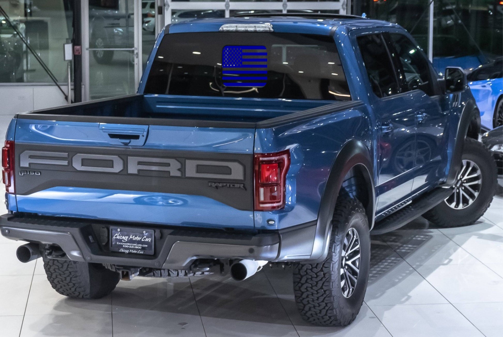 American Flag Vinyl Decal For Ford F150 F250 F350