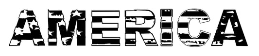 AMERICA Vinyl Decal