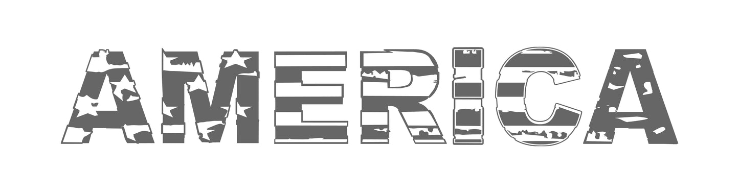 AMERICA Vinyl Decal