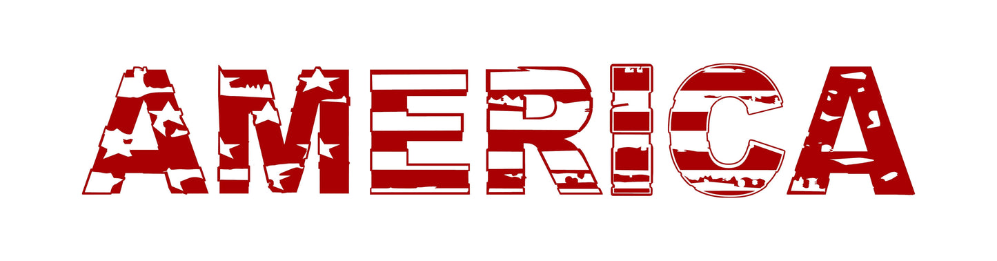 AMERICA Vinyl Decal