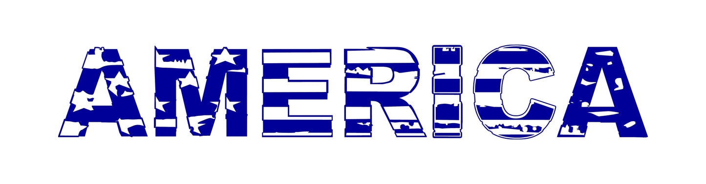 AMERICA Vinyl Decal