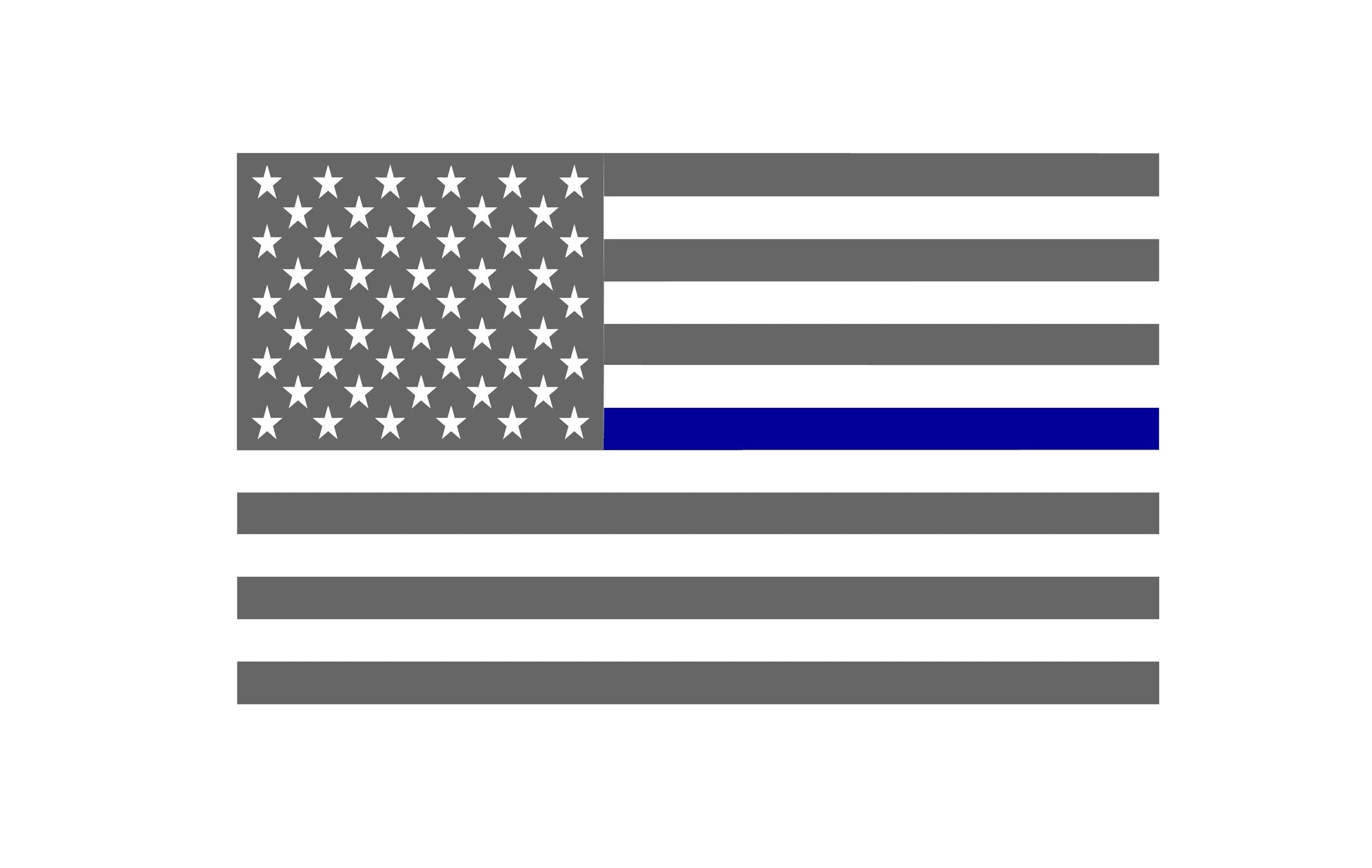 SET OF AMERICAN FLAG " BLUE LIVES MATTER" VINYL DECALS FOR CARS, JEEPS, TRUCKS, WINDOWS...