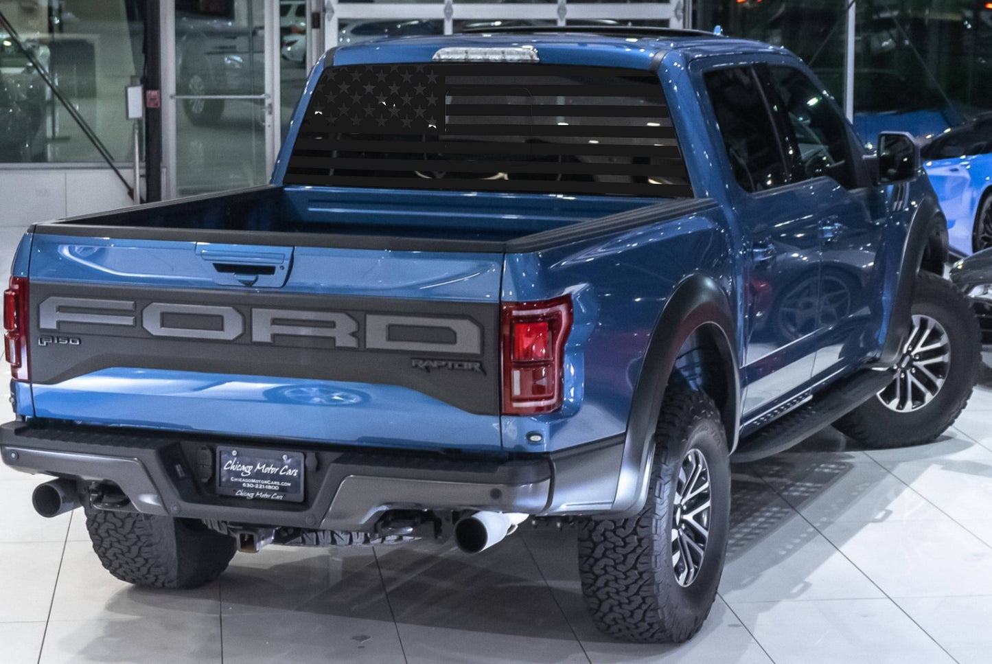 American Flag Vinyl Decal For Ford F150 F250 F350