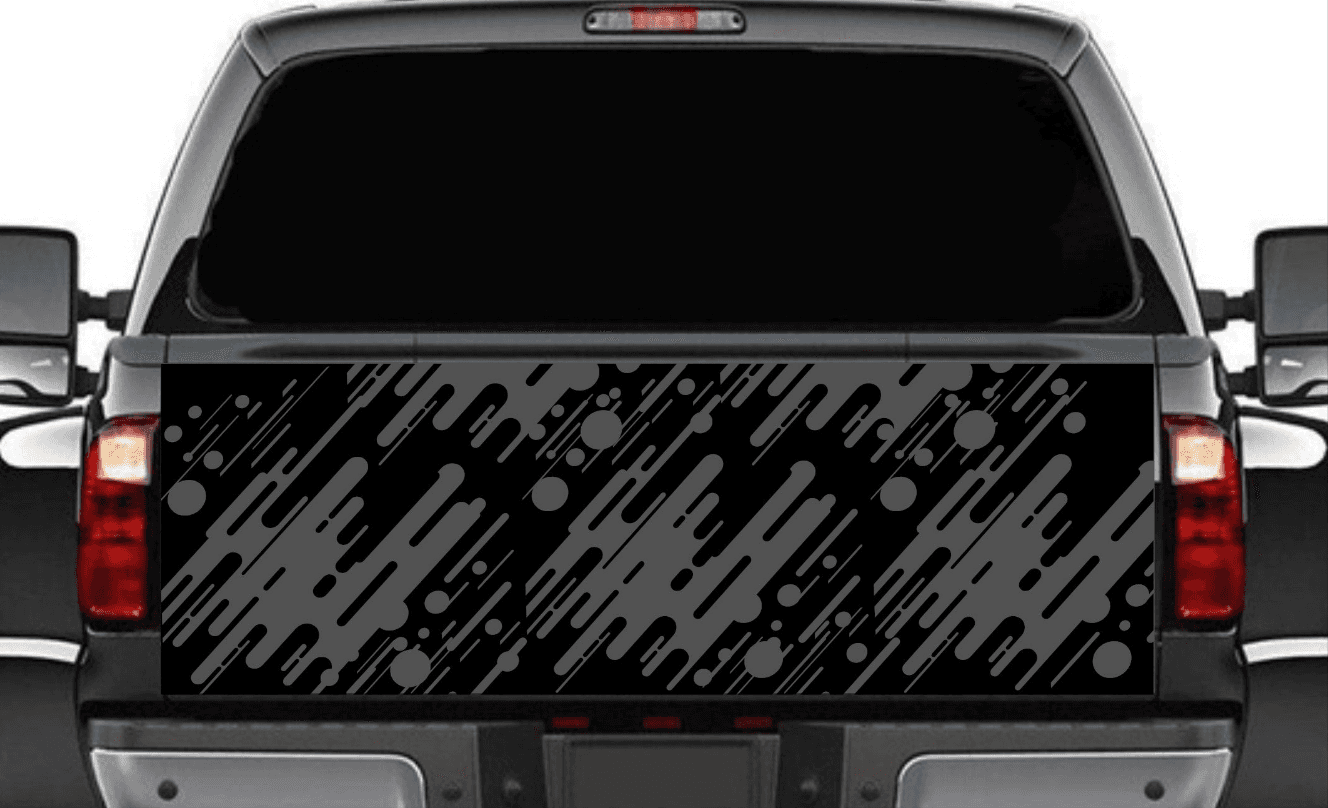 Geometric Eclectic Modern Design Cool Decals Stickers for Any Trucks, SUV's, Vans, Tailgates, Bumpers...
