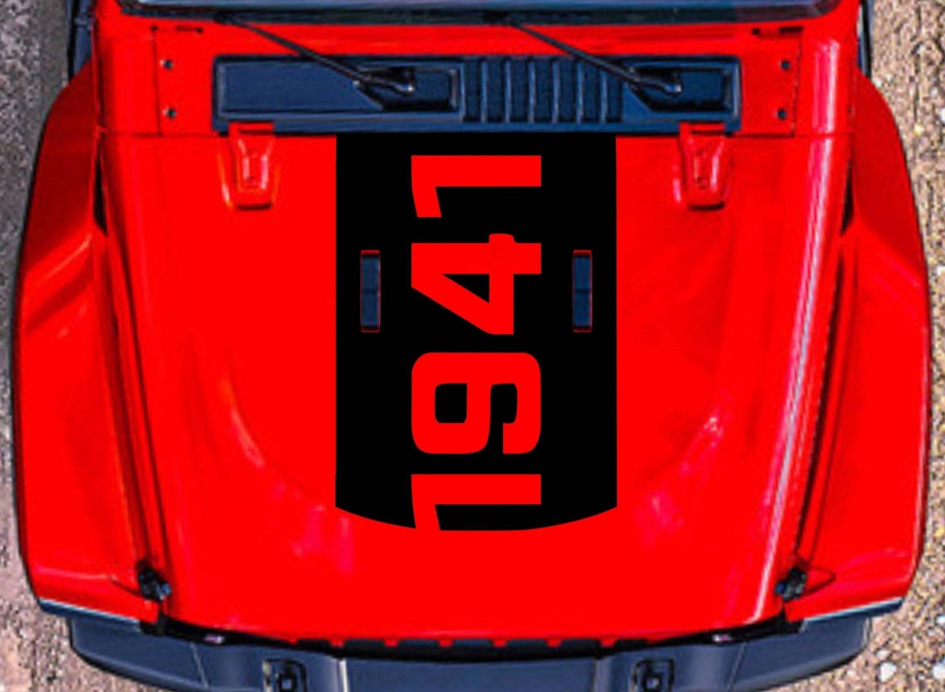 Jeep Wrangler JL, JK 1941 Hood Decal Sticker