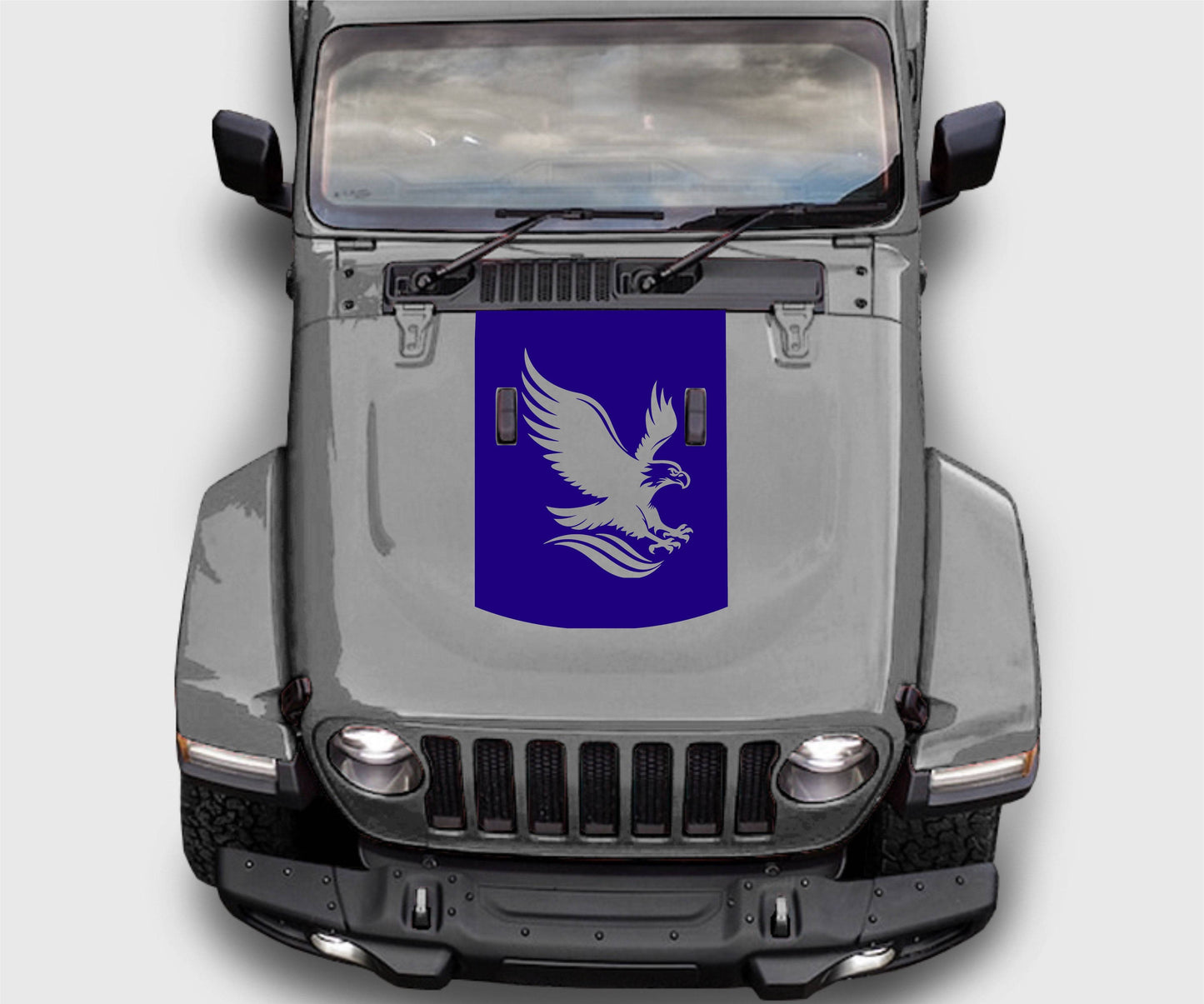 Jeep Wrangler JL Gladiator American Eagle Hood Decal Sticker
