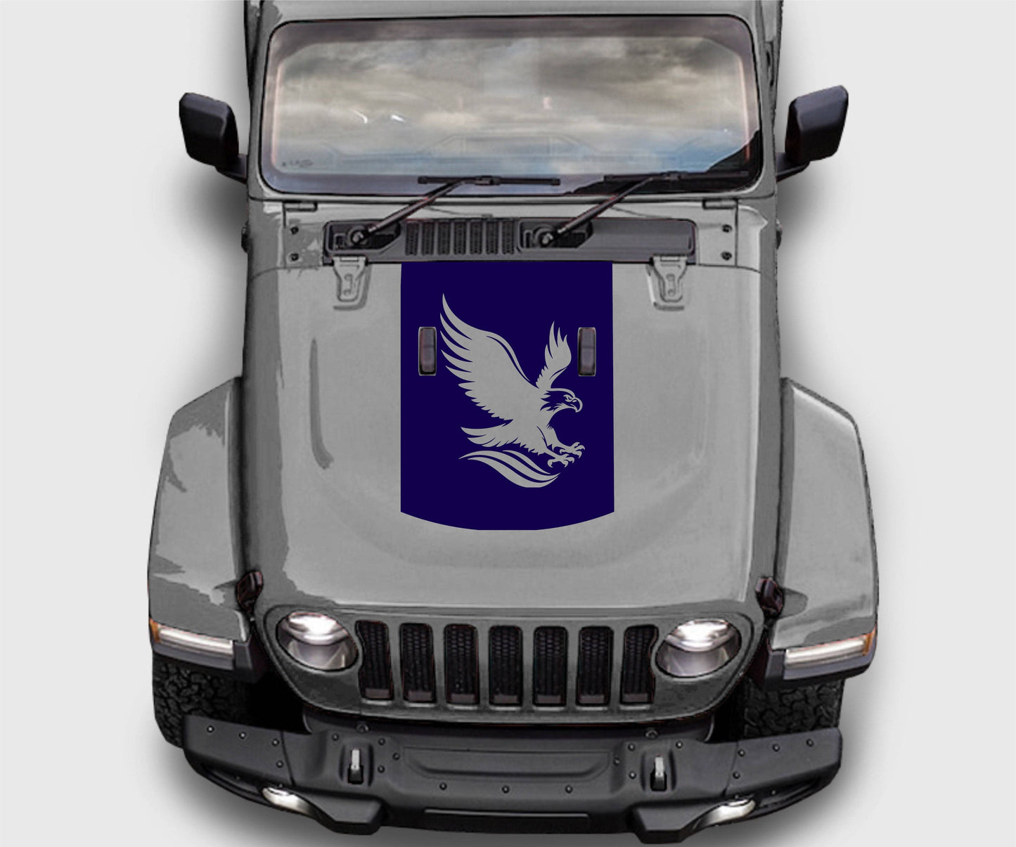 Jeep Wrangler JL Gladiator American Eagle Hood Decal Sticker