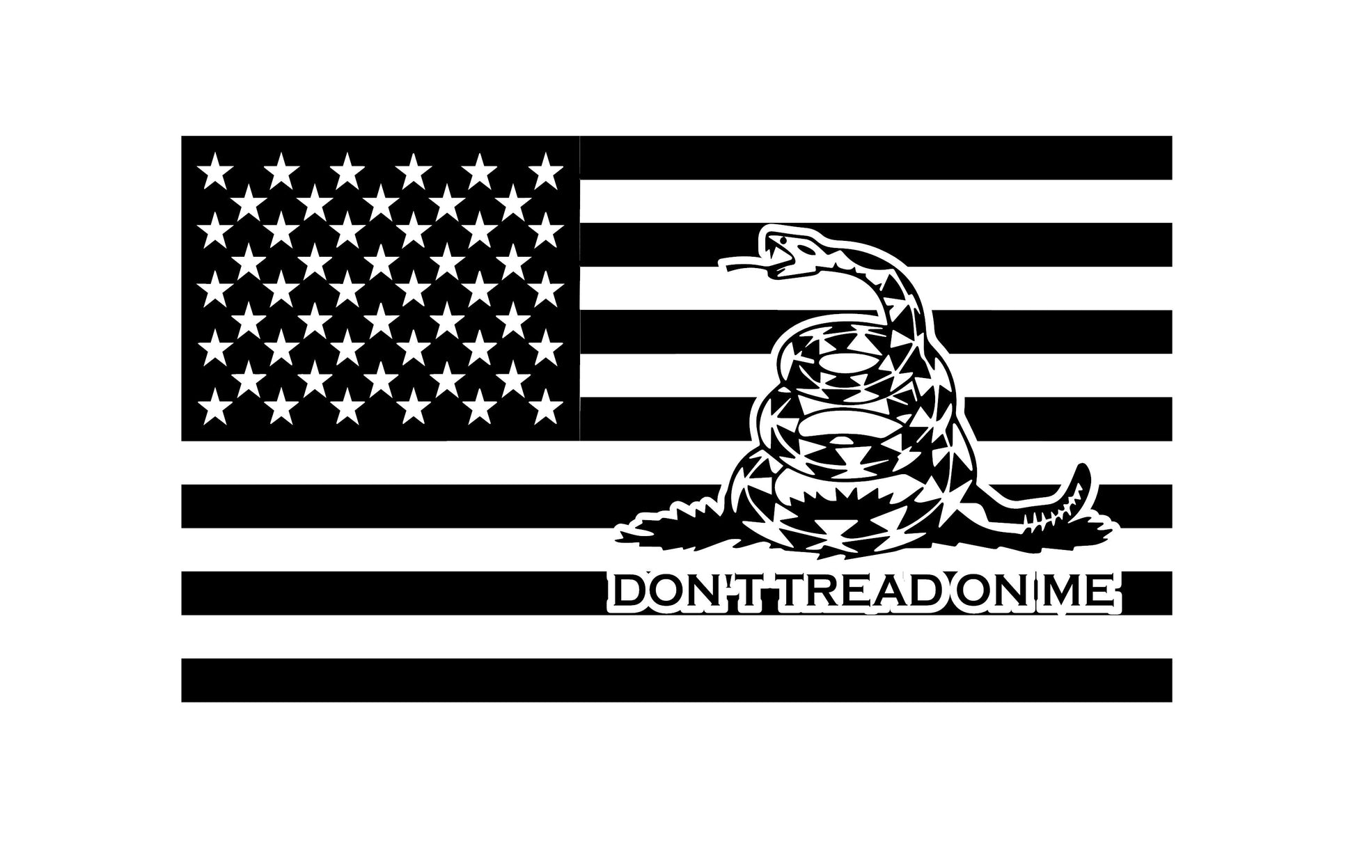 AMERICAN FLAG | DON'T TREAD ON ME VINYL DECAL