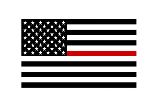 SET OF AMERICAN FLAG " RED LIVES MATTER" VINYL DECALS FOR CARS, JEEPS, TRUCKS, WINDOWS...