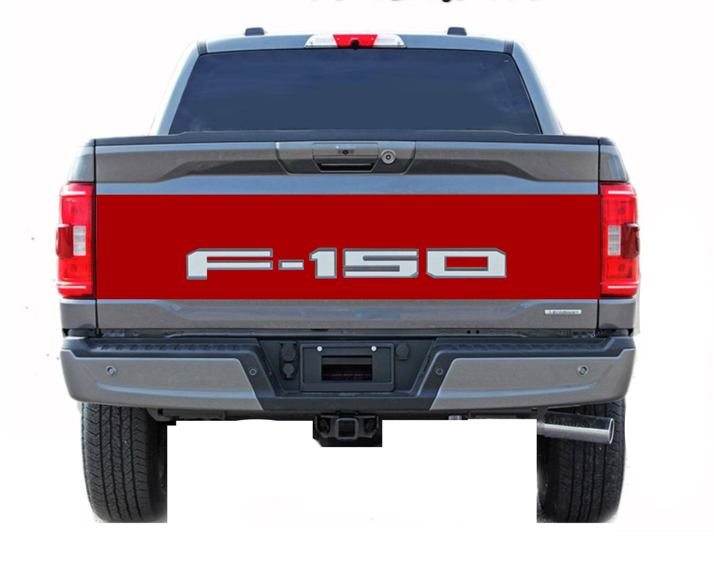 Blackout Vinyl Decal for 2021 2022 Ford F-150 Tailgate