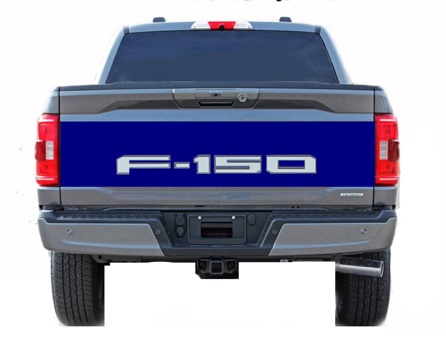 Blackout Vinyl Decal for 2021 2022 Ford F-150 Tailgate