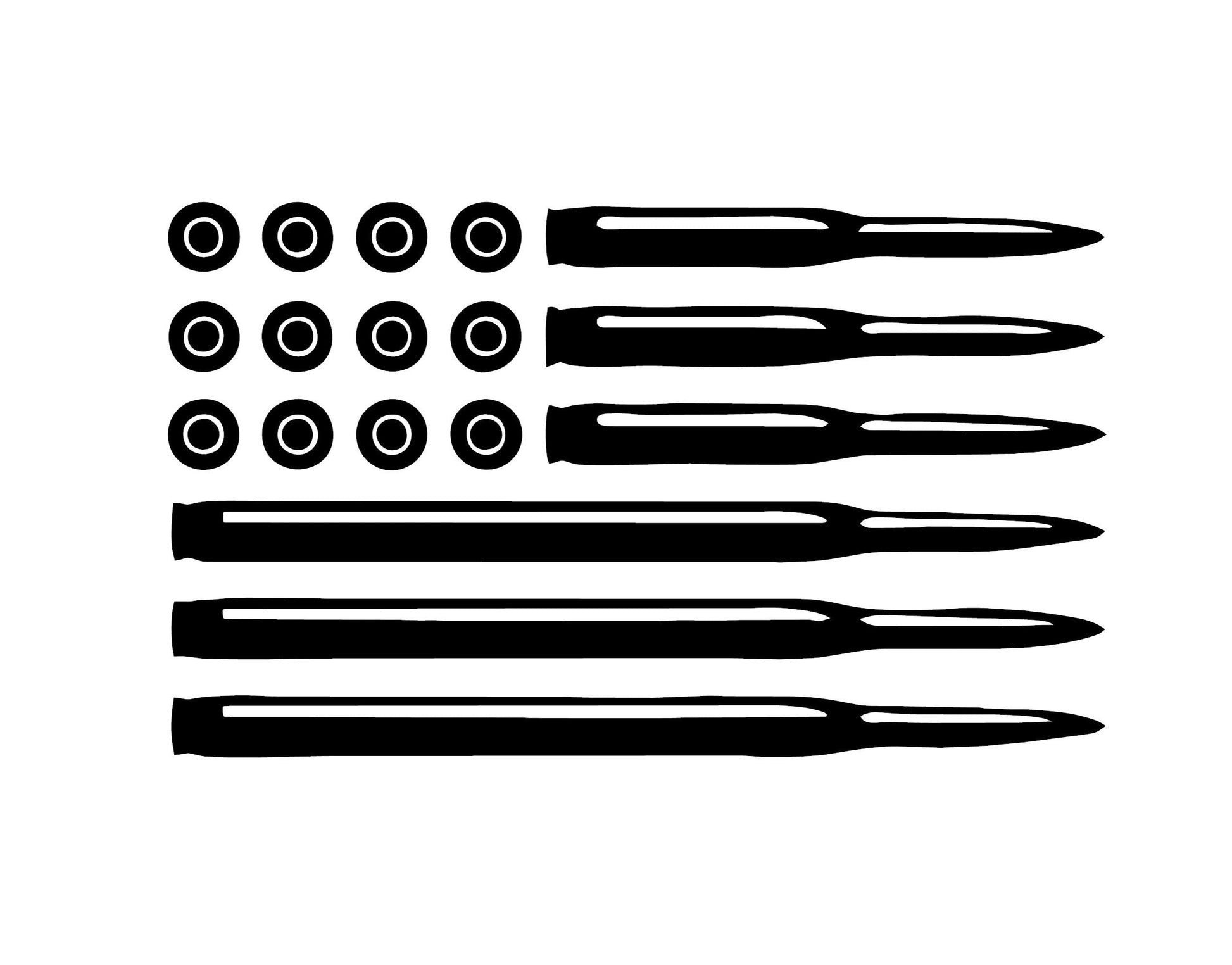Bullet Ammo USA American Flag 2nd Amendment Vinyl Decal For Jeep, Trucks, Cars, etc...