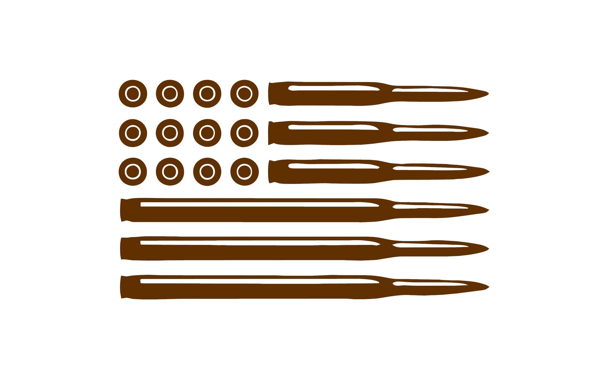 Bullet Ammo USA American Flag 2nd Amendment Vinyl Decal For Jeep, Trucks, Cars, etc...