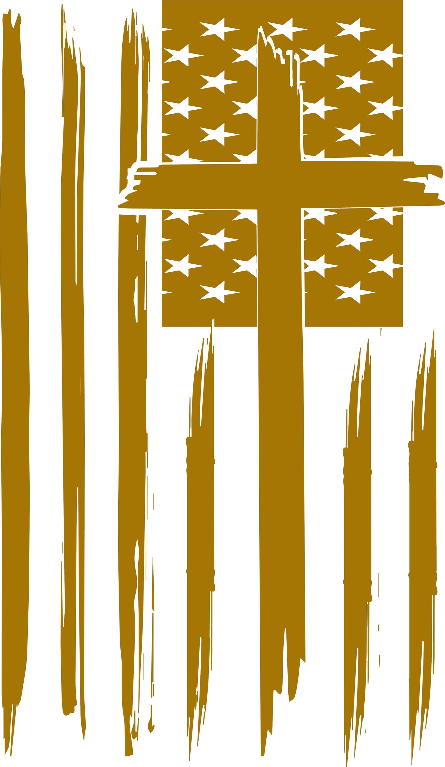 American Flag Decal Stickers: Patriotic Decals for Trucks, Jeeps, Cars, SUVs | Various Sizes Available