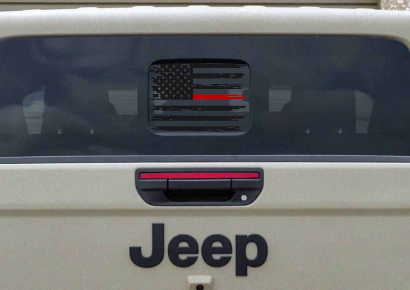 AMERICAN FLAG W/ A RED STRIPE