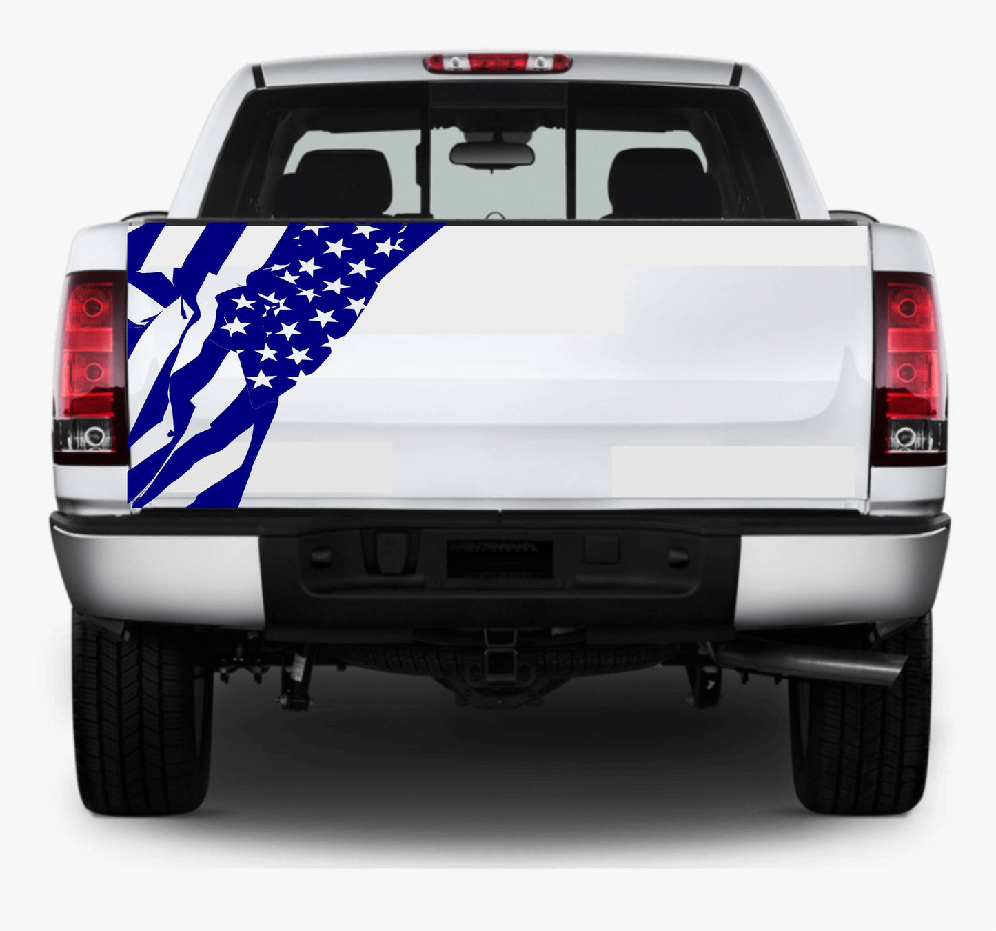 Distressed American Flag Decal Stickers | Patriotic Vinyl Decal for Any Trucks, SUV's, Vans, Tailgates, Bumpers...